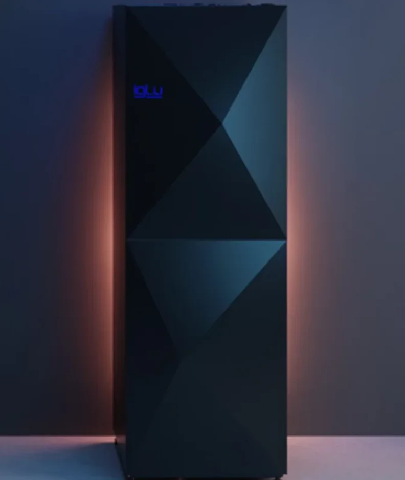IGLU Tech šilumos siurblys modernaus namo interjere